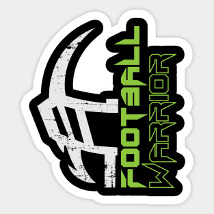 American Football Warrior Sticker